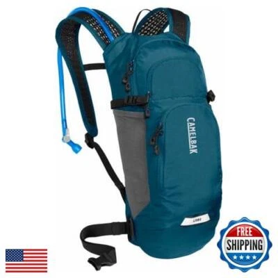 CamelBak Lobo 9 Bike Hydration Pack - Helmet Carry - Magnetic Tube Trap - 70o