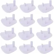 Socket Covers Baby Proofing - Electric Outlet Covers Baby Safety,Anti-Electric Plug Guards Set of 12 for Kitchen, Electrical Socket Protector