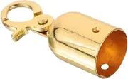 Heavy Duty Rope End Stopper for Decking Stanchions Mall Hotel Aluminum Alloy Snap Hook 1pc