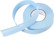 uxcell 3/4 Inch Single Fold Bias Tape Polyester Continuous Bulk Bias Tape for Sewing, Seaming Quilting Hemming Binding Crafts (Light Blue 10 Yards)