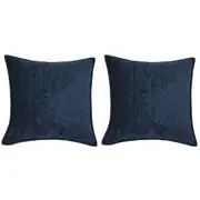 2PK Jason Commercial Parker Premium Cushion Filled 44x44cm Ocean 340GSM