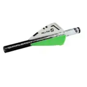 NAP White/Green 2" Quickfletch Hellfire Vickis Choice 33 Grains - NAP60035