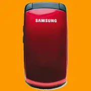 Samsung SGH-B460 Red BT 1.77" GSM Dualband 3G Flip Clamshell Cell Phone Mobile