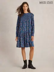 White Stuff Blue Sylvie Dress (F13865) | $82