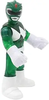Imaginext Replacement Part for Collectible Fisher-Price Power Ranger Battle Armor Playset DRY96 - Replacement Translucent Green Tommy Oliver Power Ranger Poseable Figure