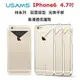 USAMS IPhone 6 6S 背蓋 手機殼 保護殼 4.7吋 硬式 超透明 曲面 純系列 公司貨【采昇通訊】