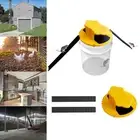 Mouse Trap Bucket-flip n Slide Bucket lid Mouse Trap-Trap Door Style