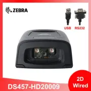 Zebra DS457-HD20009 2D Fixed Mount Barcode Scanner Reader with USB/RS232 Cable