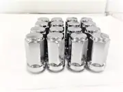 20X M12X1.25 CHROME BULGE WHEEL LUG NUTS STEEL ACORN NUTS NISSAN SUBARU& SUZUKI