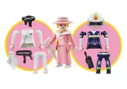 Playmobil 9855 Build a figure set 1 of the 3 ladies Women NEW add on item