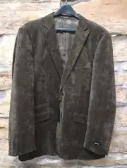 Men's Velvet Brown Blazer.New with Tags.Never Worn.Elite Brand.