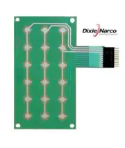 DIXIE NARCO BEV MAX KEY PAD MEMBRANE, #80491826001,2145, 5591, DN5000