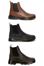 DR.MARTENS WOMENS EMBURY CHELSEA FLAT CASUAL FALL WINTER BOOT