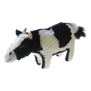 Ruff Play Dog Toy Plush Tuff Cow