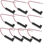 10pcs High Voltage Microwave Fuse 800ma for Oven Repair Replacement Parts Universal Fit for Microwave Ovens