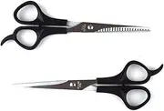 4pc Set Stainless Steel Hairdressing Scissors Barber's Shears for Hair Styling Salon Cutter Professional Haircut Scissor Easy to Carry and Use