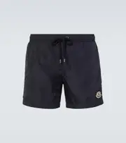 [Moncler] Moncler Logo swim trunks UK 38 blue