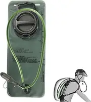 Hydration Bladder 2.5 L, Water Bladder for Hydration Backpack, Water Bladder with Hose, Outdoor Water Bag, Ideal for All Activities Such as Cycling, Hiking, Climbing, Water Backpack, Camping