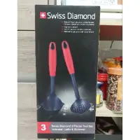 在飛比找蝦皮購物優惠-全新SWISS Diamond湯勺加漏勺