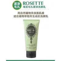 在飛比找蝦皮購物優惠-ROSETTE 海泥毛孔潔淨洗顏乳 30g