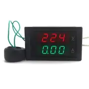 AC 80-300V 0-100A Led Digital Voltmeter Ammeter Volt Amp Current panel Meter