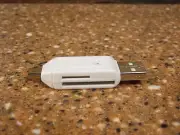 USB 2.0 + USB MICRO OTG SD CARD READER for TABLET PC AD....NIBag!
