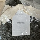 The Citizenry La Calle Olive 100% Baby Alpaca Wool Throw Blanket Made In Peru