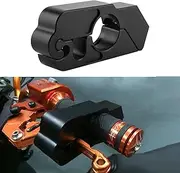 Brake Lever Lock, Rustproof Motorcycle Grip Lock Safety Lock for Motorbike for Electric Motor Car for Driving for Cycling (Black)