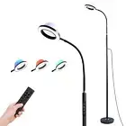 Floor Lamp RGB Standing Lamp for Living Room, 15 W, 1200 LM, 3 Colors and 6 B...