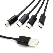 4 in 1 USB C Long Charger Cable Charging Cord Multiple Ports Charging Cable