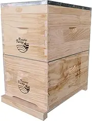 8 Frame Double Beehive Box 16 Frames Australian Bee Hive Langstroth Beekeeping