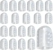 Toe Caps - 20pcs Silicone Toe Protector | Toe Covers | Silicone Toe Cover Protector | Clear Anti-Friction Breathable Toe Covers | Elastic Toe Caps For Little Toe, Corns, Blisters, Broken Toe