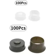 Universal Cap Practical Bag Waterproof Sealer Double Ring Fungus Spawn 50 Sets