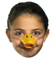 Duck Goose Duckie Farm Animal Story Book Week Child Girls Boys Costume Nose