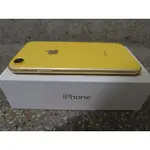 （已售出）IPHONE XR  128G 黃色 原彩FACE ID電池健康度 二手IPHONE