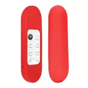 Geekria Google TV HD 2022 Remote Control Cover (Red)