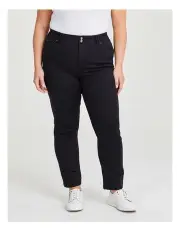 [Taking Shape] The Petite Luxe Looker Jean in Black