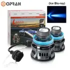 2X H8 H9 H11 LED Laser Headlight Bulb Projector Lens DRLFog Light Blue 6500K AU