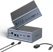 HYRTA Thunderbolt 3 Docking Station Single 8K/Dual 4K Display