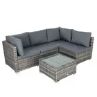 Dreamo Outdoor Modular Lounge Sofa Bondi -Grey Sofas Armchairs & Couches