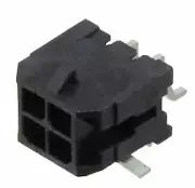 Pack of 6 0430450410 Connector Header Surface Mount, Right Angle 4 position...