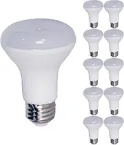 10 Pack R63 Reflector E27 LED Bulb, Daylight 6000K, R63 Spotlight Bulbs, 850Lm,8W Replacement 60W,E27 Screw in Bulbs Led