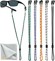 [SIGONNA] Eyeglasses String Holder Strap Cord - Eyeglass Chain Men Women - 5 Cords