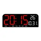 LED Alarm Clock For Cooking Automatic Brightness Dimmer Date And Week Display
