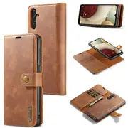DG.Ming Samsung Galaxy A04S Detachable Folio Case Cover A047 A047F [Brown]