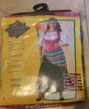 Rubies Seniorita Spanish Dress Costume NEW Plus Size 16-22 Halloween