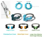 2 Pcs Dental Matrix Bands Ring Sectional Matrices System Fit Garrison Palodent