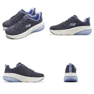 【SKECHERS】休閒鞋 Skech-Air D Lux-Steady Lane 女鞋 藍 白 氣墊 足弓支撐 運動鞋(150073-NVBL)