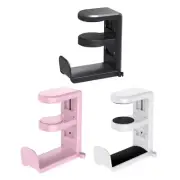 Under Desk Headphone Stand Headset Hanger with Adjustable Clamp ＆ Cable Clip