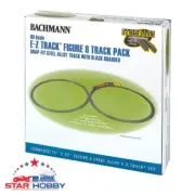 Bachmann 44487 STEEL ALLOY E-Z TRACK® FIGURE 8 TRACK PACK (HO SCALE)
